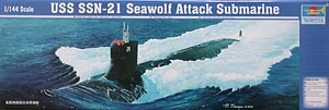 TRP05904 1:144 Trumpeter USS Seawolf SSN-21 Submarine #5904