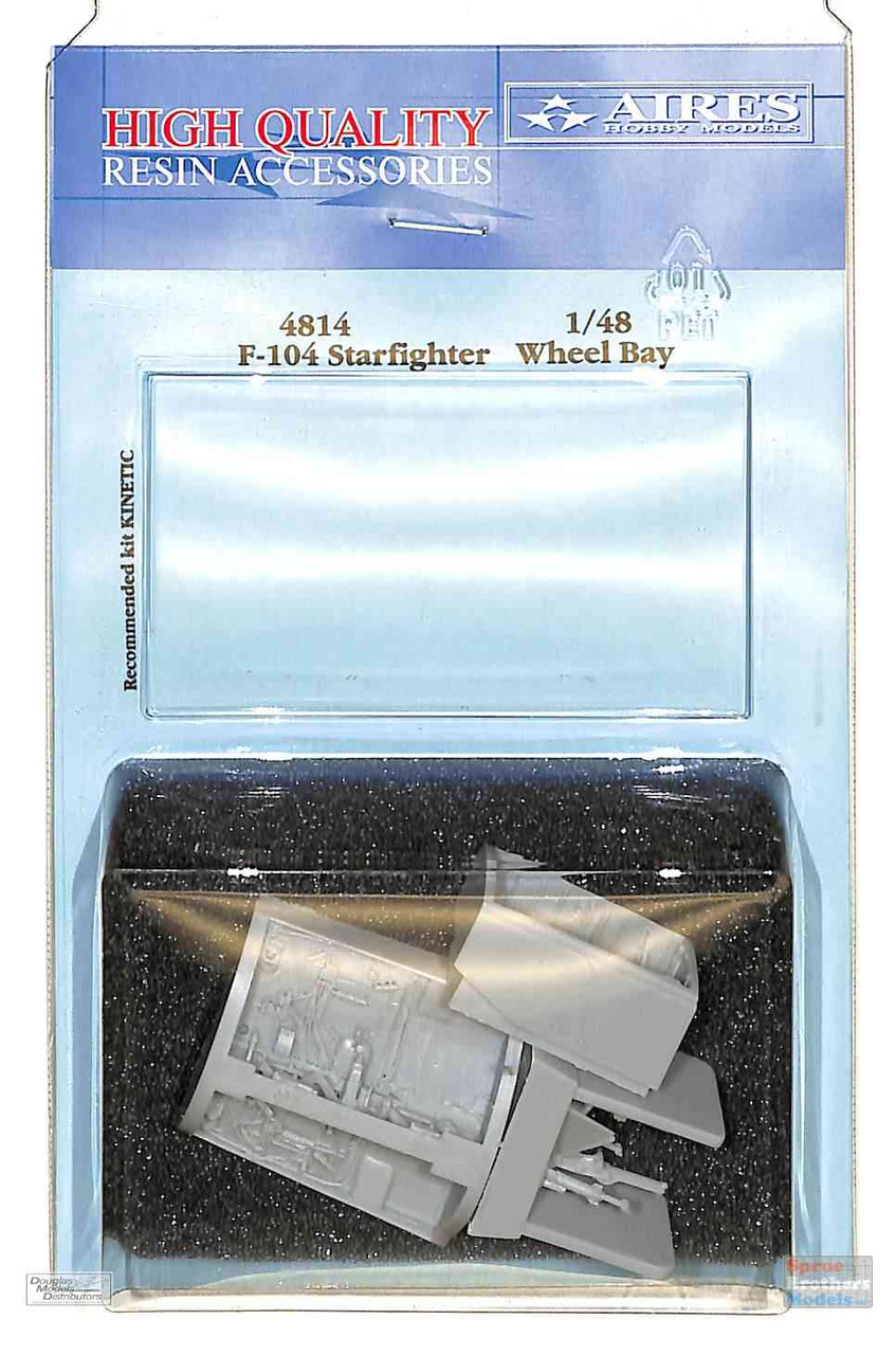 ARS4814 1:48 Aires F-104 Starfighter Wheel Bay Set (KIN kit