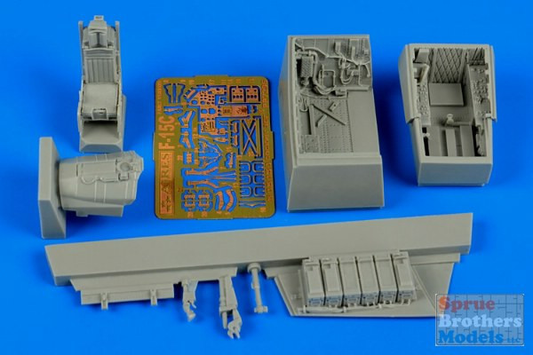 ARS7296 1:72 Aires F-15C Eagle Cockpit Set (HAS kit) - Sprue