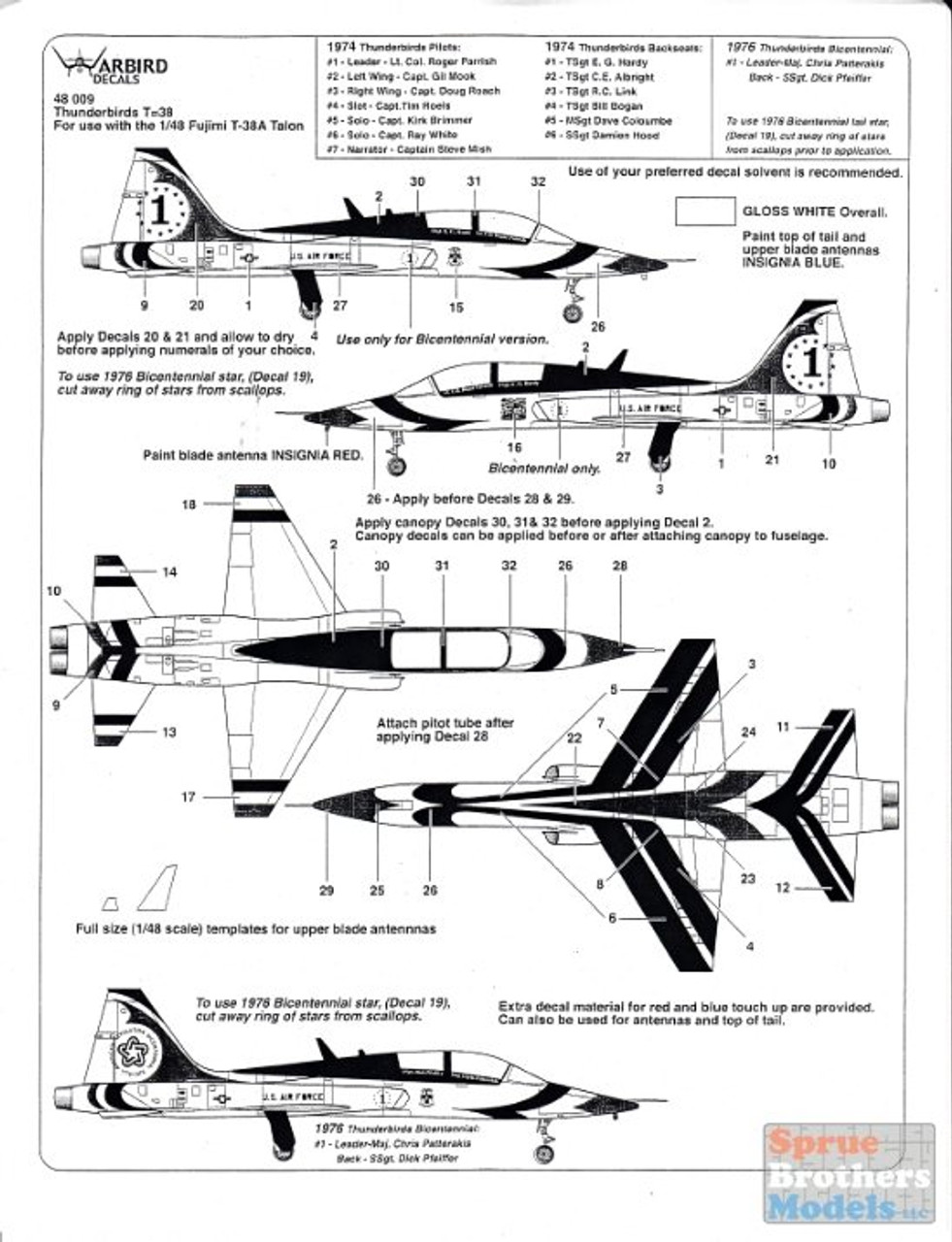 t 38 thunderbirds posters