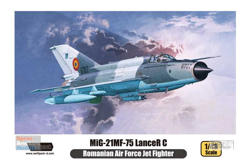 激レア　エアロマスタープロダクツ　1/48 MiG-21 WPD14806 1:48 Wolfpack MiG-21MF-75 LanceR- C - Sprue Brothers