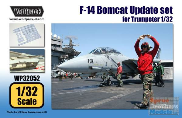 WPD32052 1:32 Wolfpack F-14 Tomcat Bombcat Update Set (TRP kit