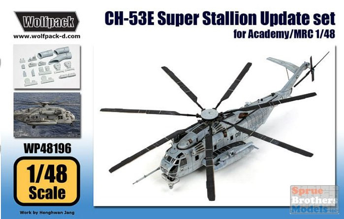 WPD48196 1:48 Wolfpack CH-53E Super Stallion Update Set (ACA kit