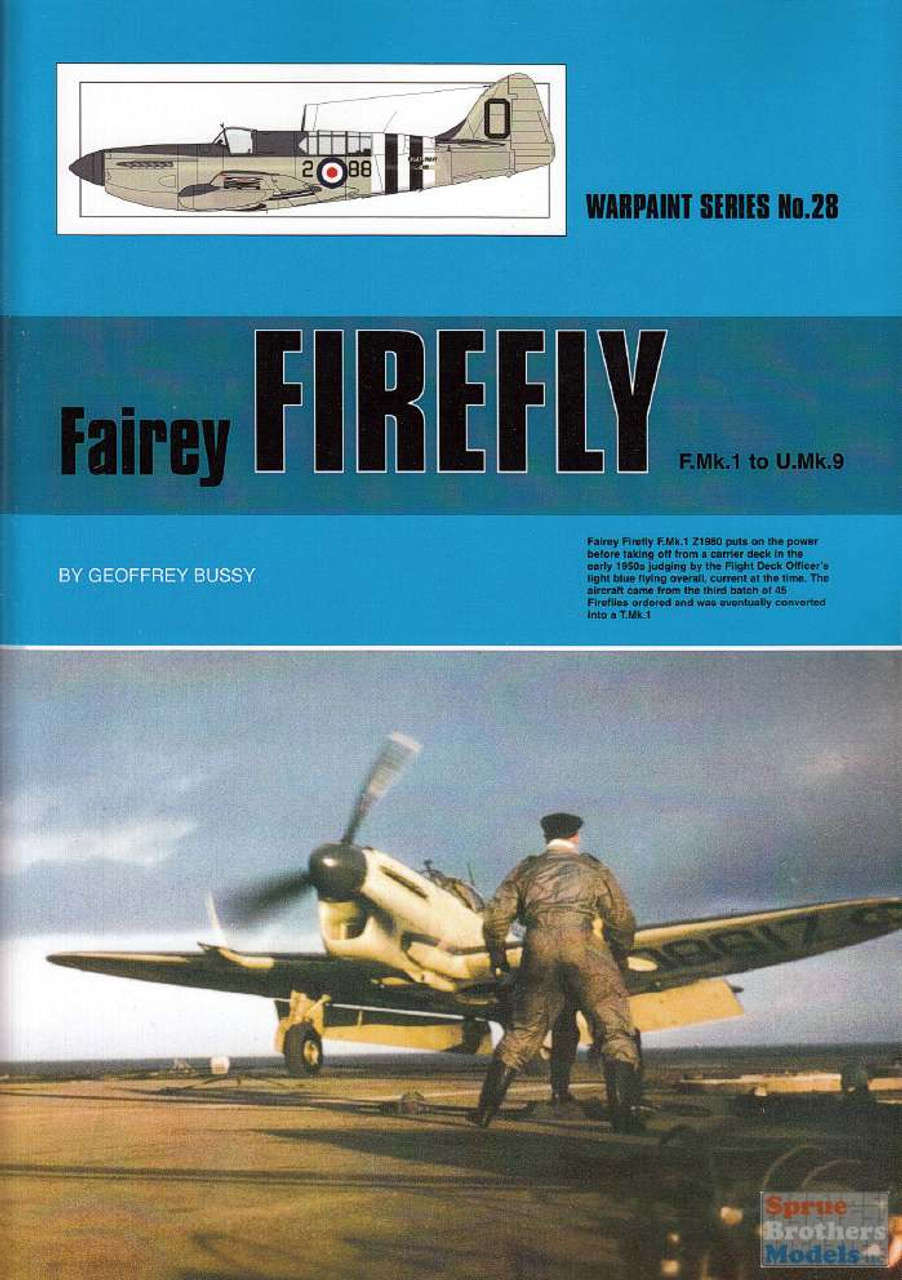Fairey　Books　Sprue　WPT028　Warpaint　Models　Firefly　Brothers　LLC