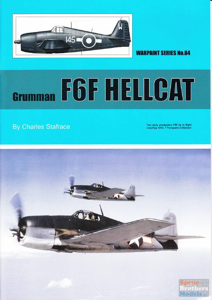 WPT084 Warpaint Books - Grumman F6F Hellcat - Sprue Brothers