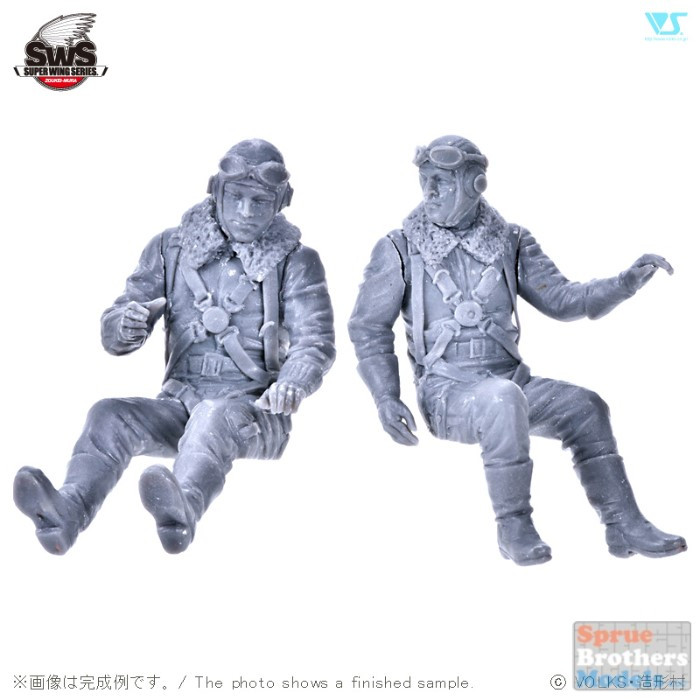 ZKMA29707 1:32 Zoukei-Mura Pilot Figures Set for Ki-45 Toryu (Nick