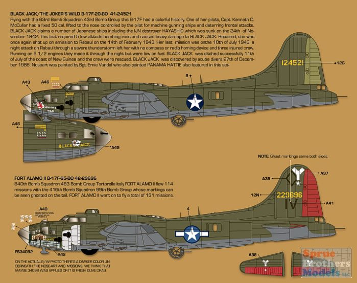 ZTZ32081 1:32 Zotz Decals - Heavenly Bodies B-17F Flying Fortress