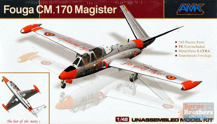 AMK88004 1:48 AMK Fouga CM.170 Magister - Sprue Brothers Models LLC