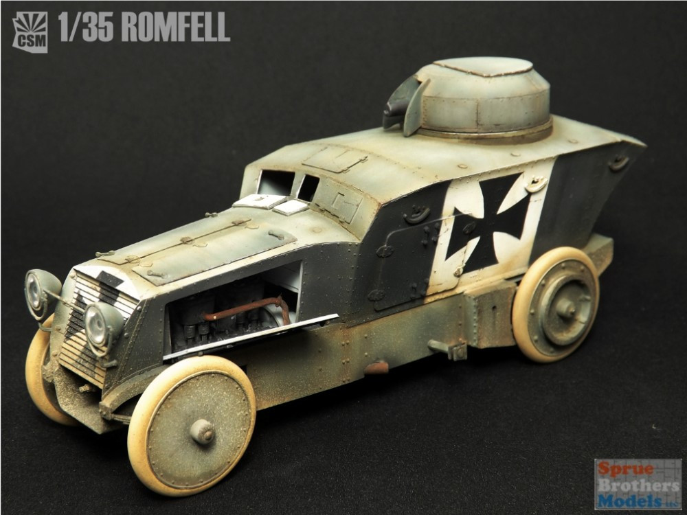 CSM35002 1:35 Copper State Models Romfell Panzerwagen - Sprue