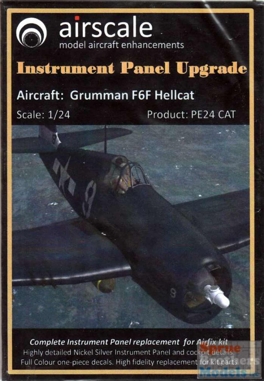 airscale Model Aircraft Photo-Etch Instrument Bezels 1/24 scale  PE24 BEZ 