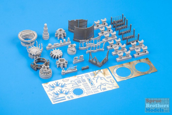 EDU632123 1:32 Eduard Brassin Fw 190A-8 Engine Set (REV kit