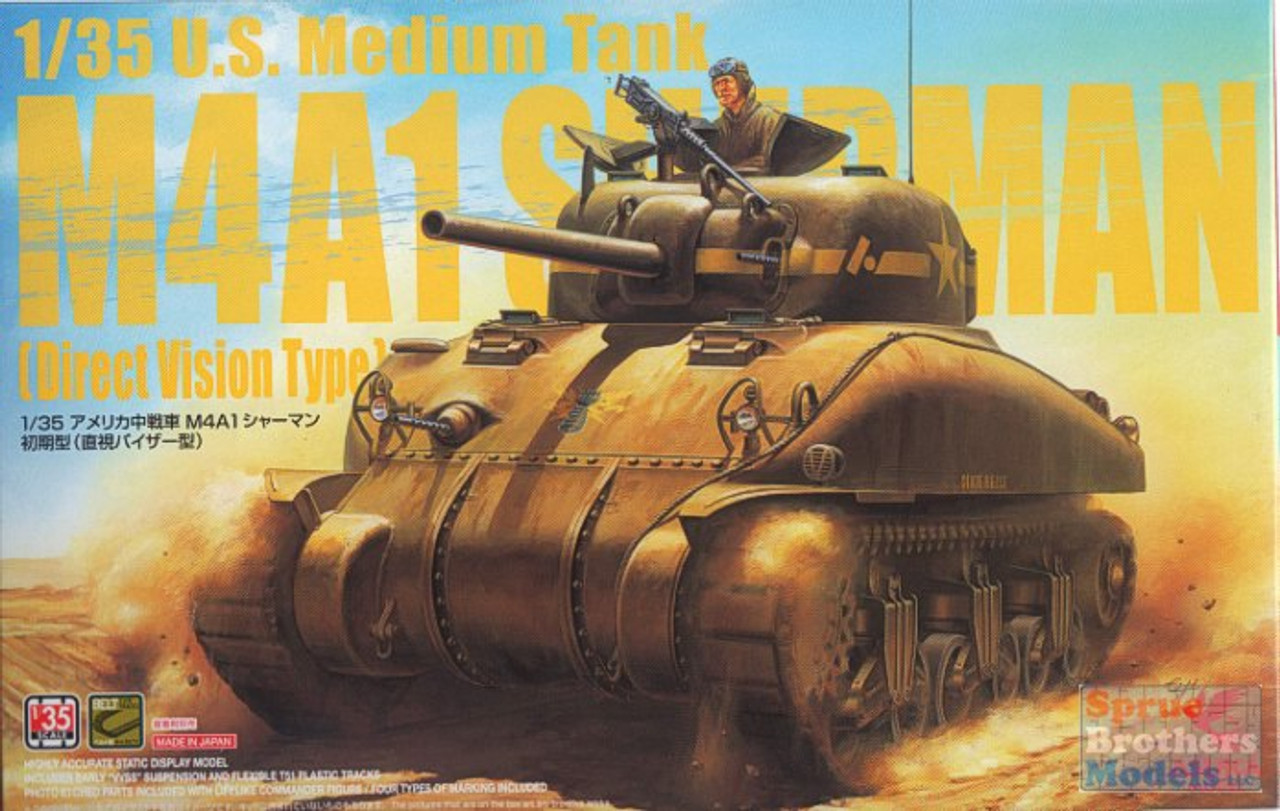 ASU35025 1:35 Asuka US Medium Tank M4A1 Sherman (Direct