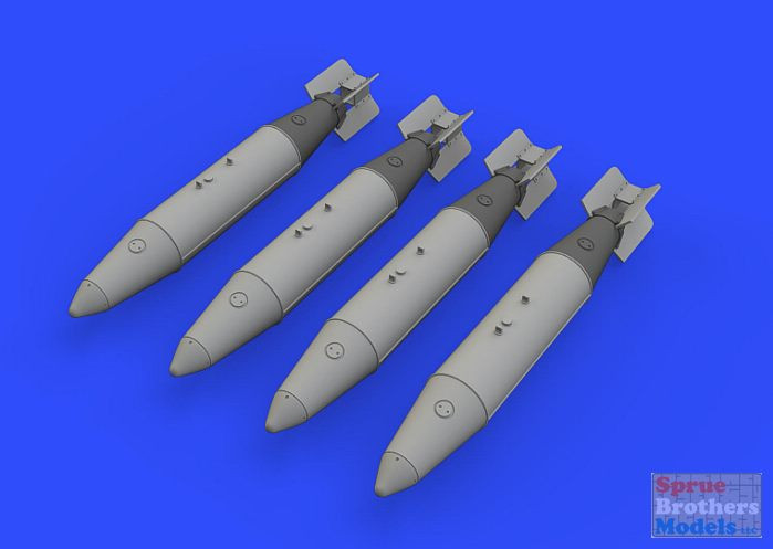 EDU648389 1:48 Eduard Brassin BLU-27 750lb Fire Bomb Set - Sprue