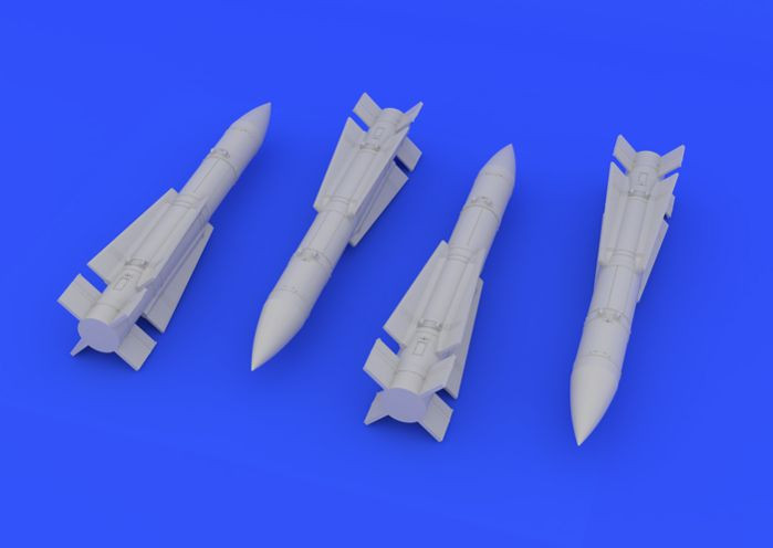 EDU672031 1:72 Eduard Brassin AIM-54C Phoenix Missile Set - Sprue