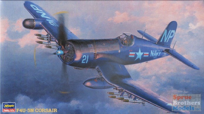 HAS09075 1:48 Hasegawa F4U-5N Corsair #9075 - Sprue Brothers