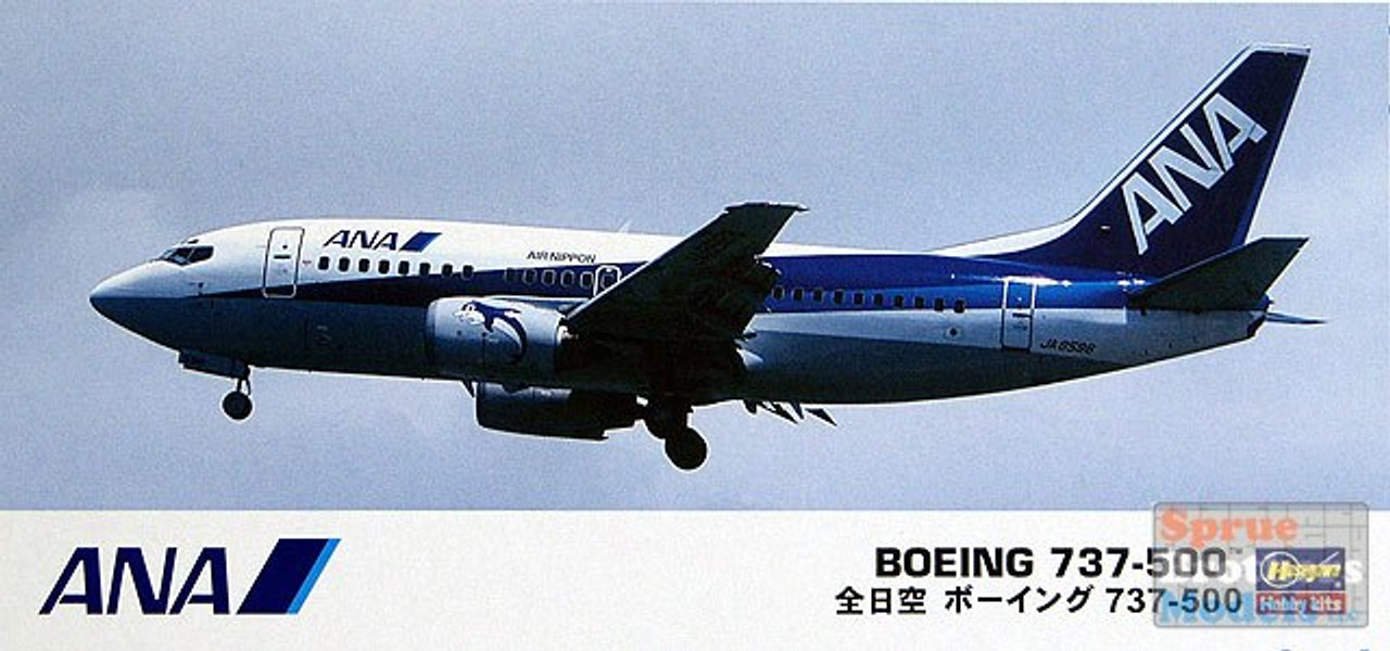 HAS10734 1:200 Hasegawa Boeing 737-500 ANA