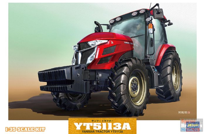 HAS66005 1:35 Hasegawa Yanmar YT5113A Tractor - Sprue Brothers