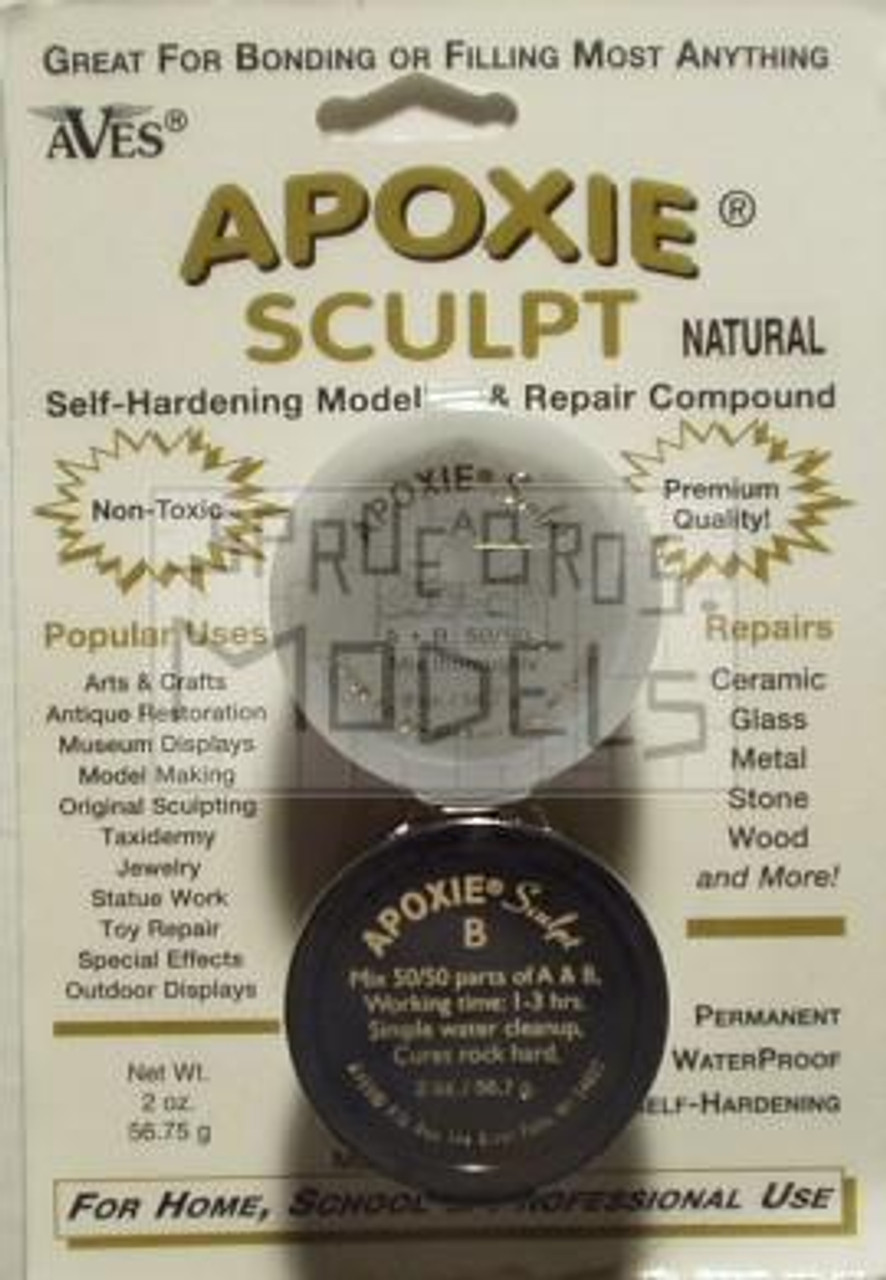 AVX1308 Aves Apoxie Sculpt Natural Color 4oz #1308 - Sprue