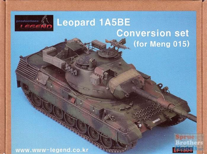 LEG1304 1:35 Legend Leopard 1A5BE Conversion Set (MNG kit) - Sprue