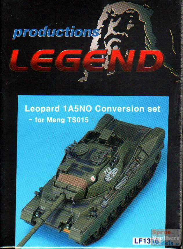 LEG1316 1:35 Legend Leopard 1A5NO Conversion Set (MNG kit) - Sprue
