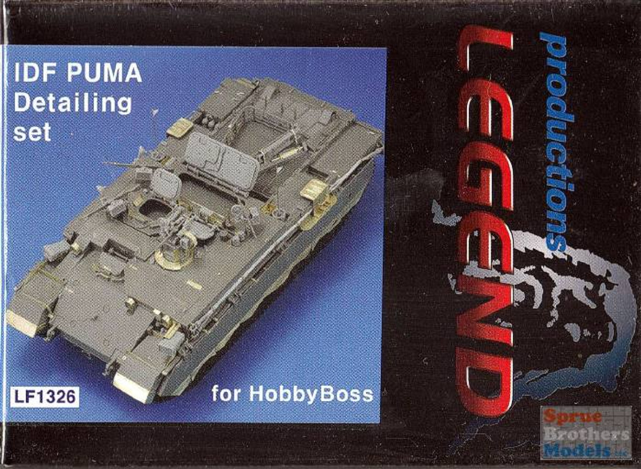 LEG1326 1:35 Legend IDF Puma Detailing Set (HBS kit) - Sprue Brothers  Models LLC