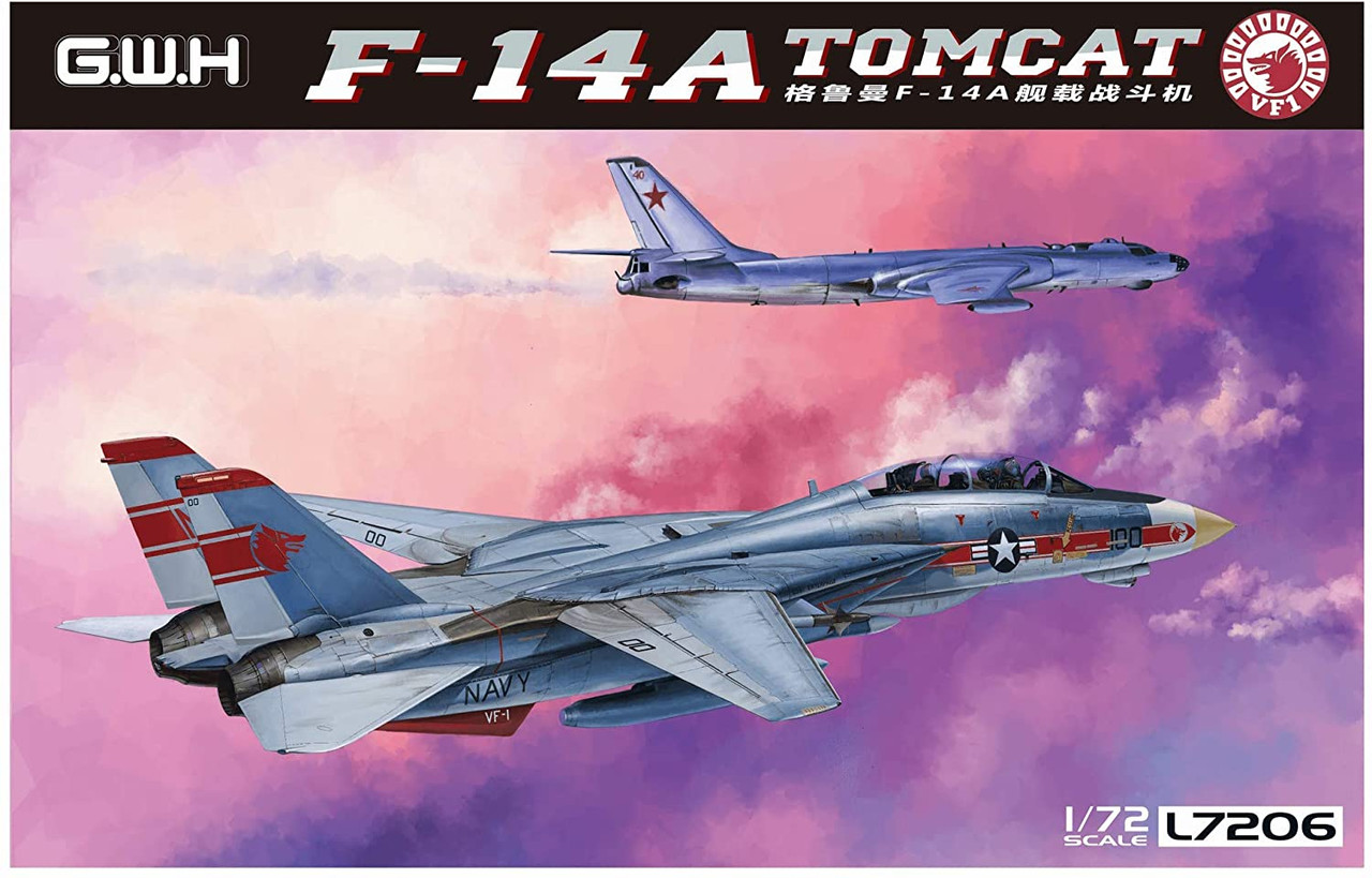 1/72 F-14 ・F-15 ➕　アメリカ海軍パッチセット LNRL7206 1:72 Great Wall Hobby F-14A Tomcat - Sprue Brothers