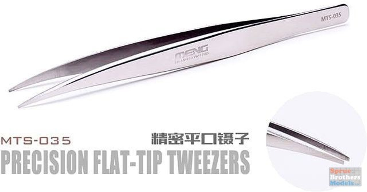 Meng Model - Tweezers Precision Flat-Tip MNGMTS-035