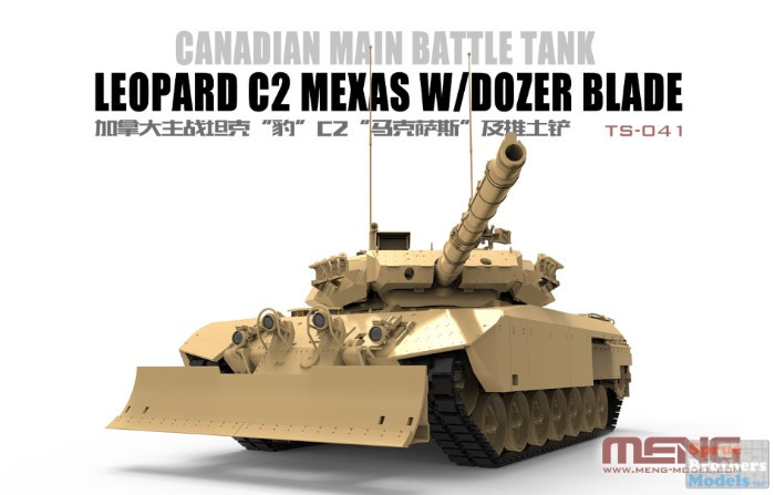 MNGTS041 1:35 Meng Canadian Main Battle Tank Leopard C2 MEXAS with