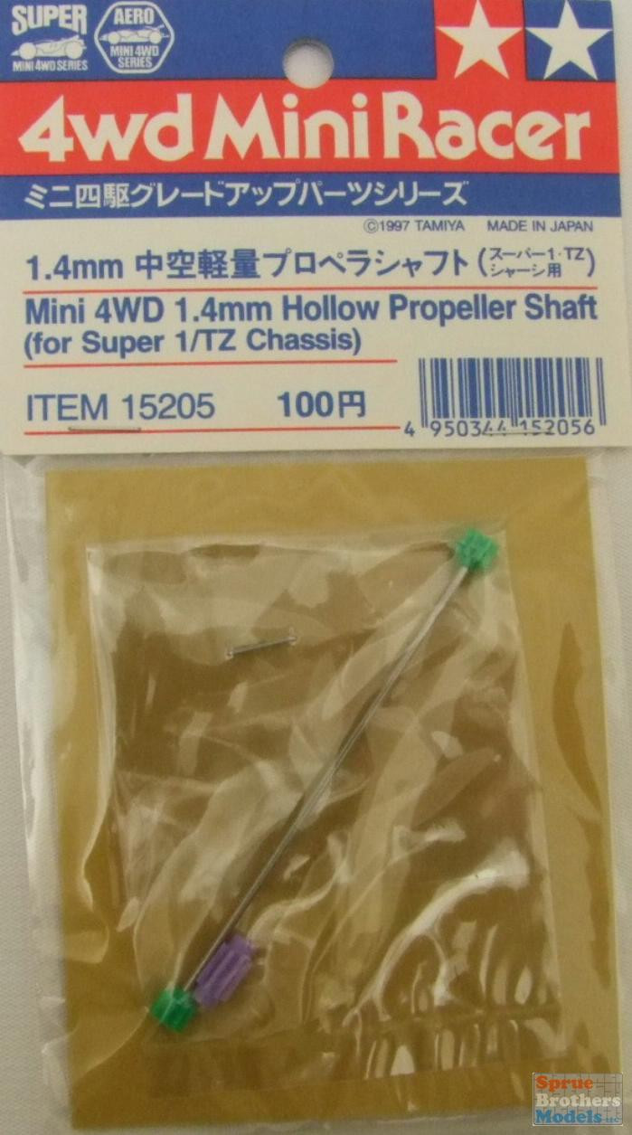 TAM15205 Tamiya 4WD MiniRacer Accessory - 1.4mm Hollow Propeller