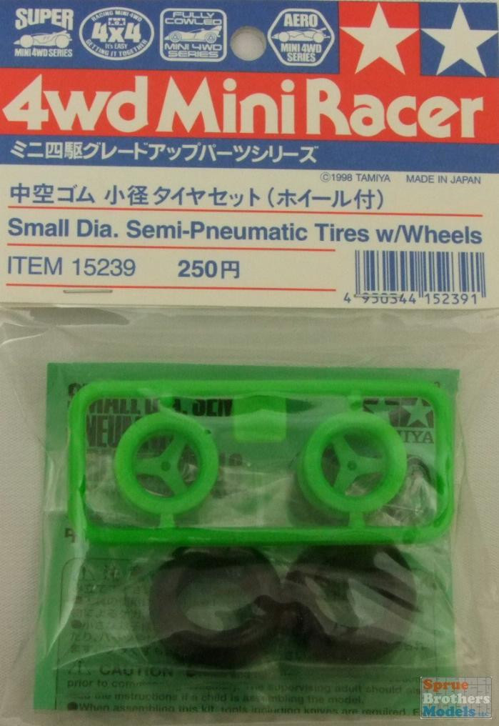 TAM15239 Tamiya 4WD MiniRacer Accessory - Small Diameter Semi