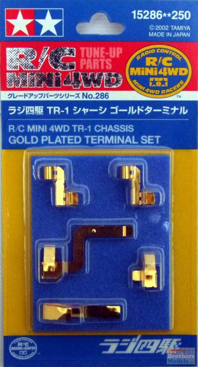 ワイルドミニ4WD ゴールドターミナルセット　tamiya 15078 98個 TAM15286 Tamiya RC Mini4WD Tune Up Parts - RC Mini 4WD TR-1