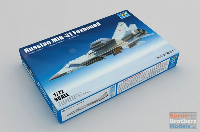 TRP01679 1:72 Trumpeter Russian MiG-31 Foxhound - Sprue Brothers