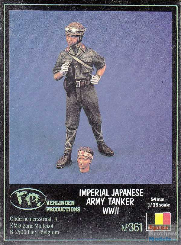 VER0361 1:35 Verlinden Figure Set - Imperial Japanese Army Tanker