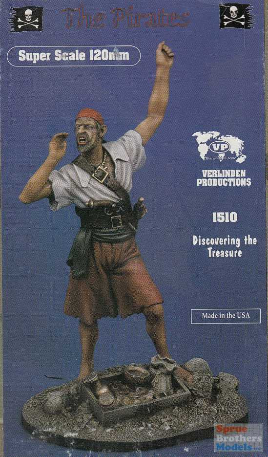 VER1510 120mm Verlinden Figure - Discovering the Treasure - Sprue