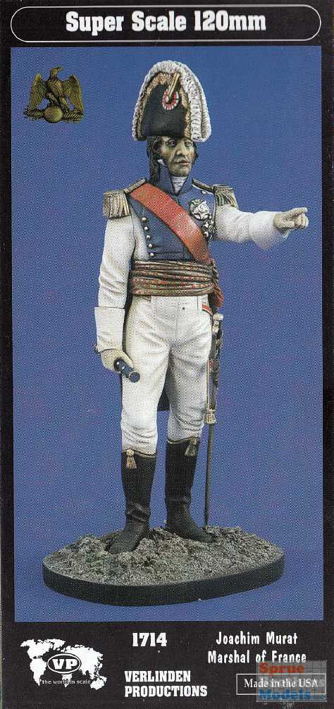 VERLINDEN 120 MM RARE JOACHIM MURAT, MARECHAL DE FRANCE