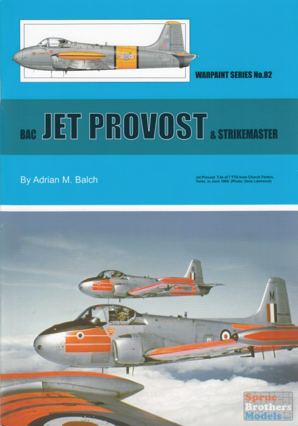 WPT082 Warpaint Books BAC Jet Provost & Strikemaster Sprue Brothers