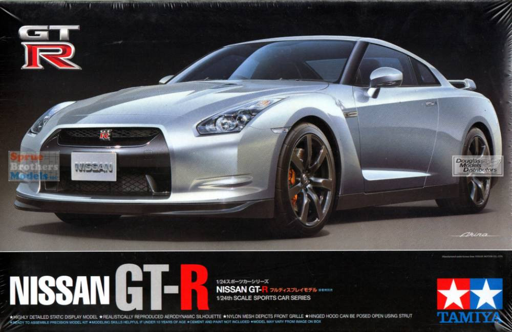 TAM24300 1:24 Tamiya Nissan GT-R - Sprue Brothers Models LLC