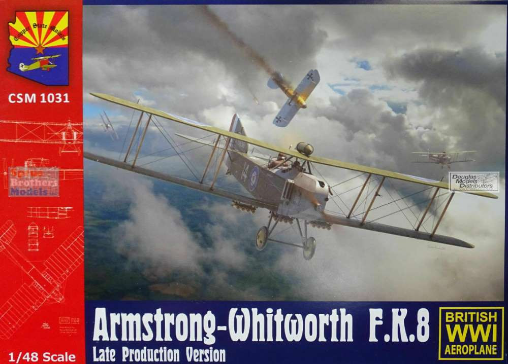 CSMK1031 1:48 Copper State Models Armstrong-Whitworth F.K.8 Late