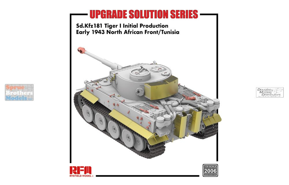 RFMRM2006 1:35 Rye Field Model Tiger I Intiial Production Early