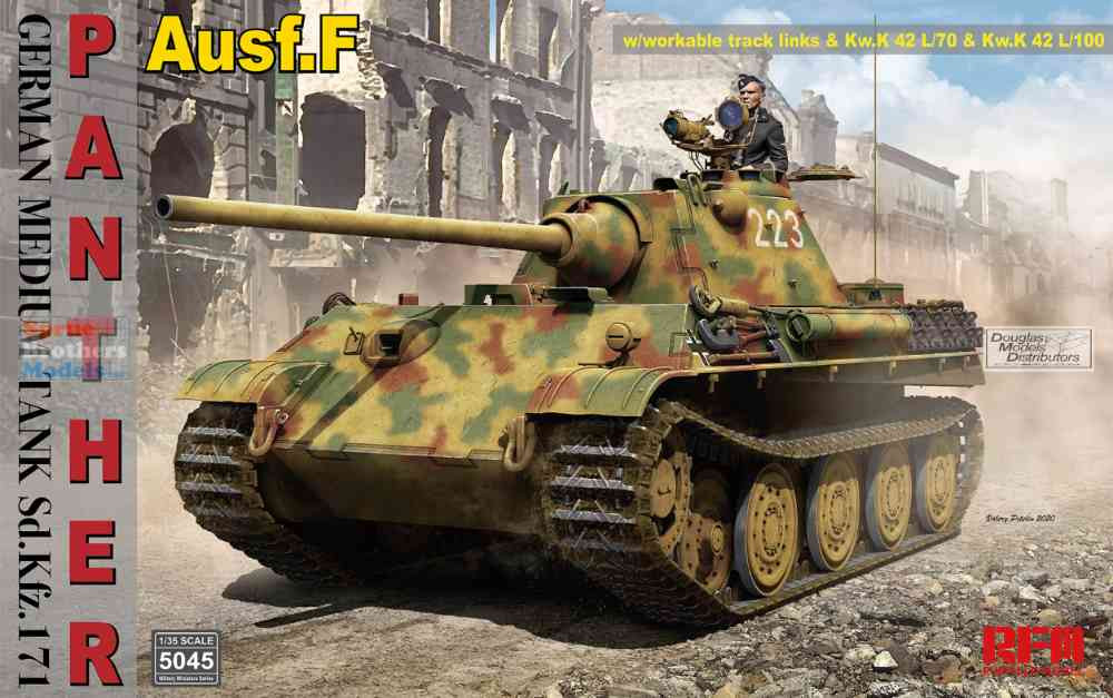 RFMRM5045 1:35 Rye Field Model Sd.Kfz.171 Panther Ausf.F with