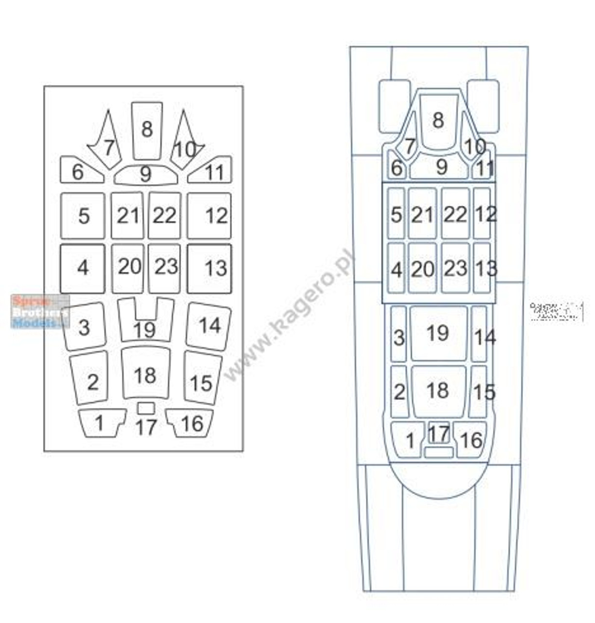 KAGKD48005 1:48 Kagero Decals - Mitsubishi A6M2 Model 21 Zero