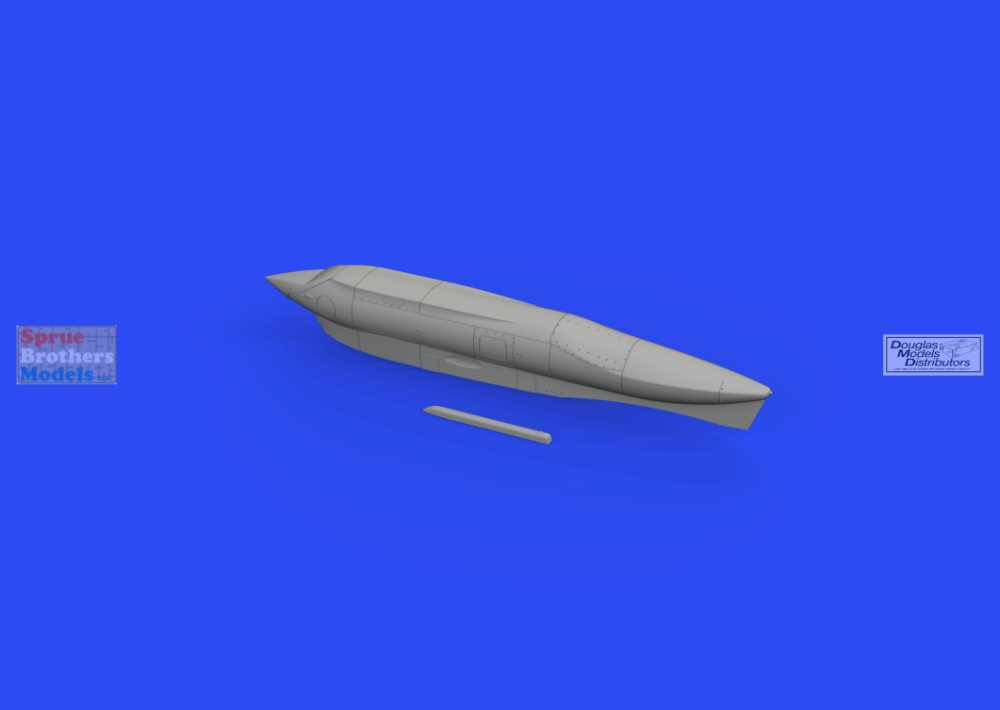 EDU672252 1:72 Eduard Brassin R-V Pod for MiG-21 (EDU kit) - Sprue