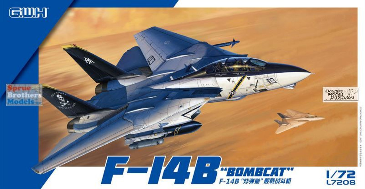LNRL7208 1:72 Great Wall Hobby F-14B Tomcat 