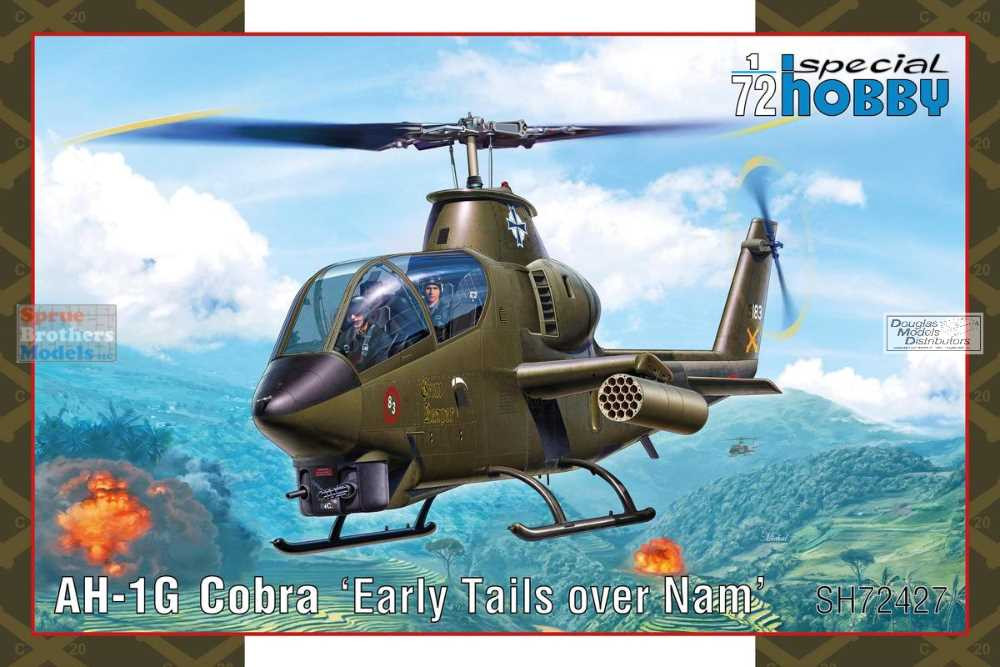 SPH72427 1:72 Special Hobby AH-1G Cobra 'Early Tails' - Sprue