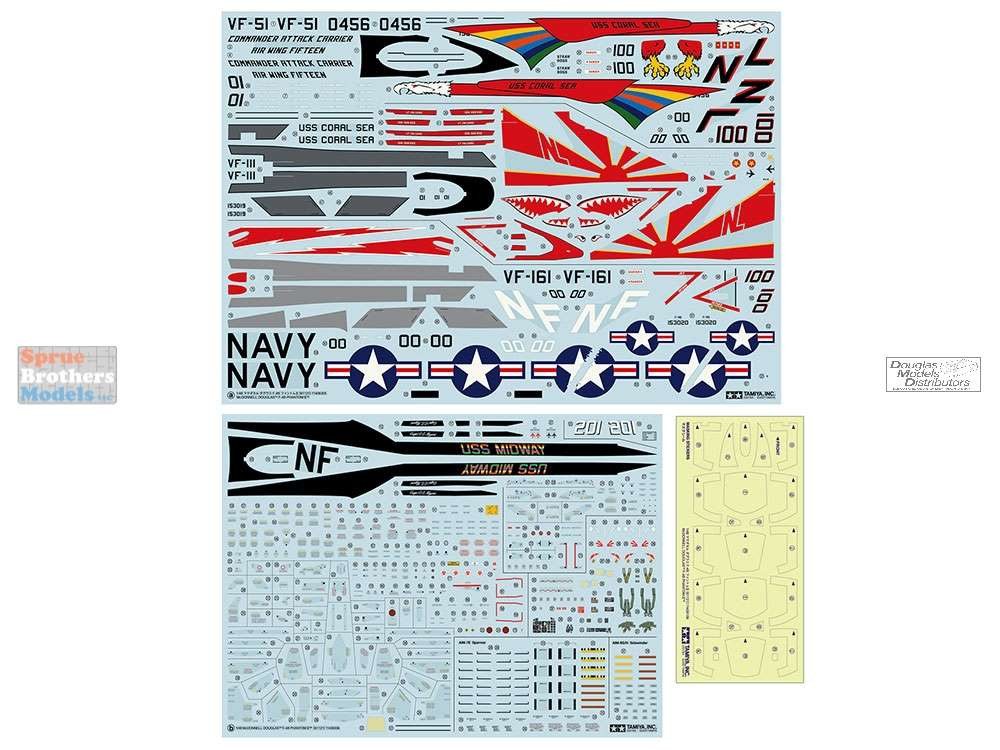 TAM61121 1:48 Tamiya F-4B Phantom II - Sprue Brothers Models LLC