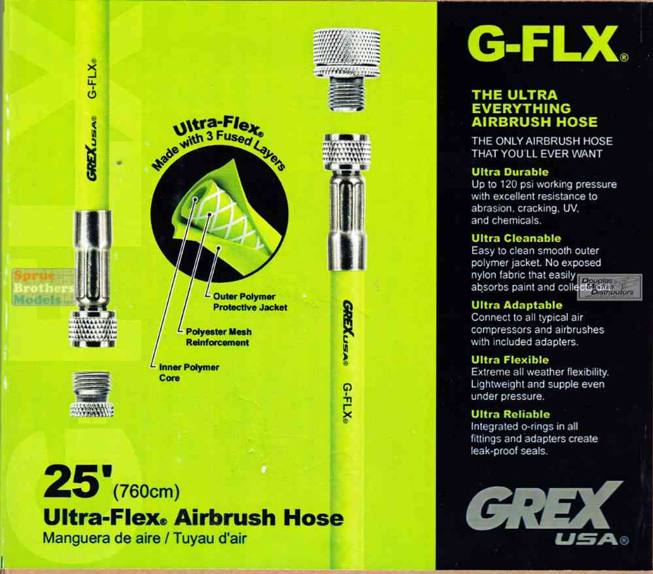 GRXTS2 Grex Tritium TS2 Dual Action Pistol Style Airbrush Side Gravity  (0.2mm Nozzle) #TS2 - Sprue Brothers Models LLC