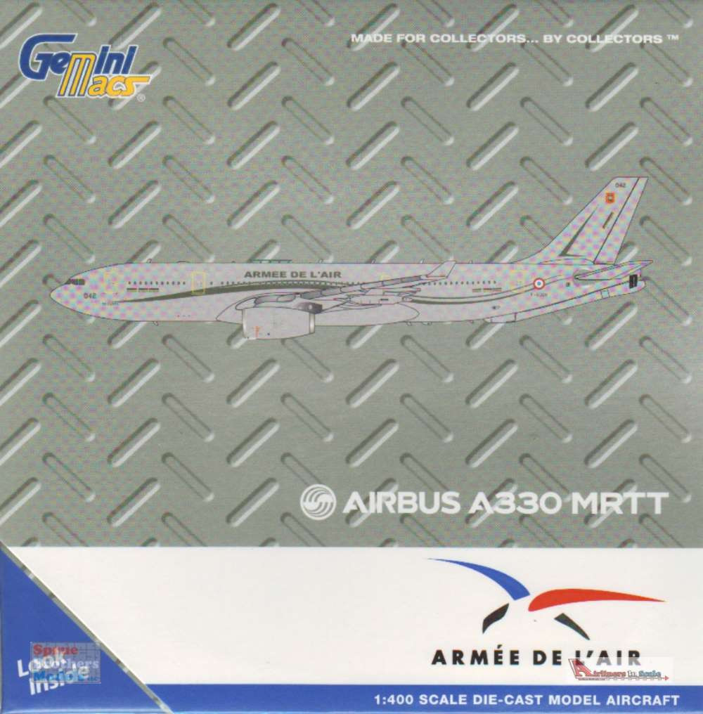 GEMGM105 1:400 Gemini Jets French Air Force Airbus A330 MRTT Reg