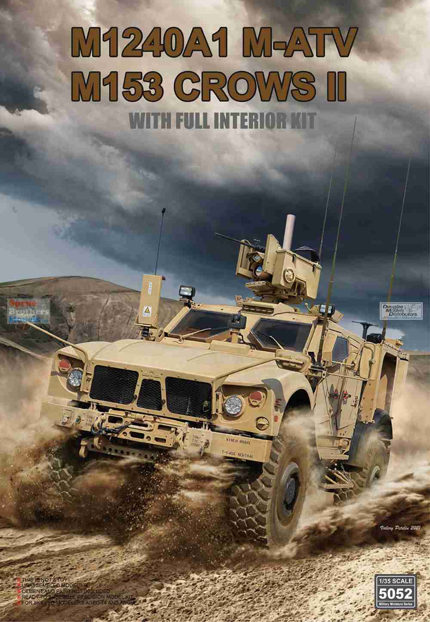 RFMRM5052 1:35 Rye Field Model M1240A1 M-ATV M153 CROWS II with