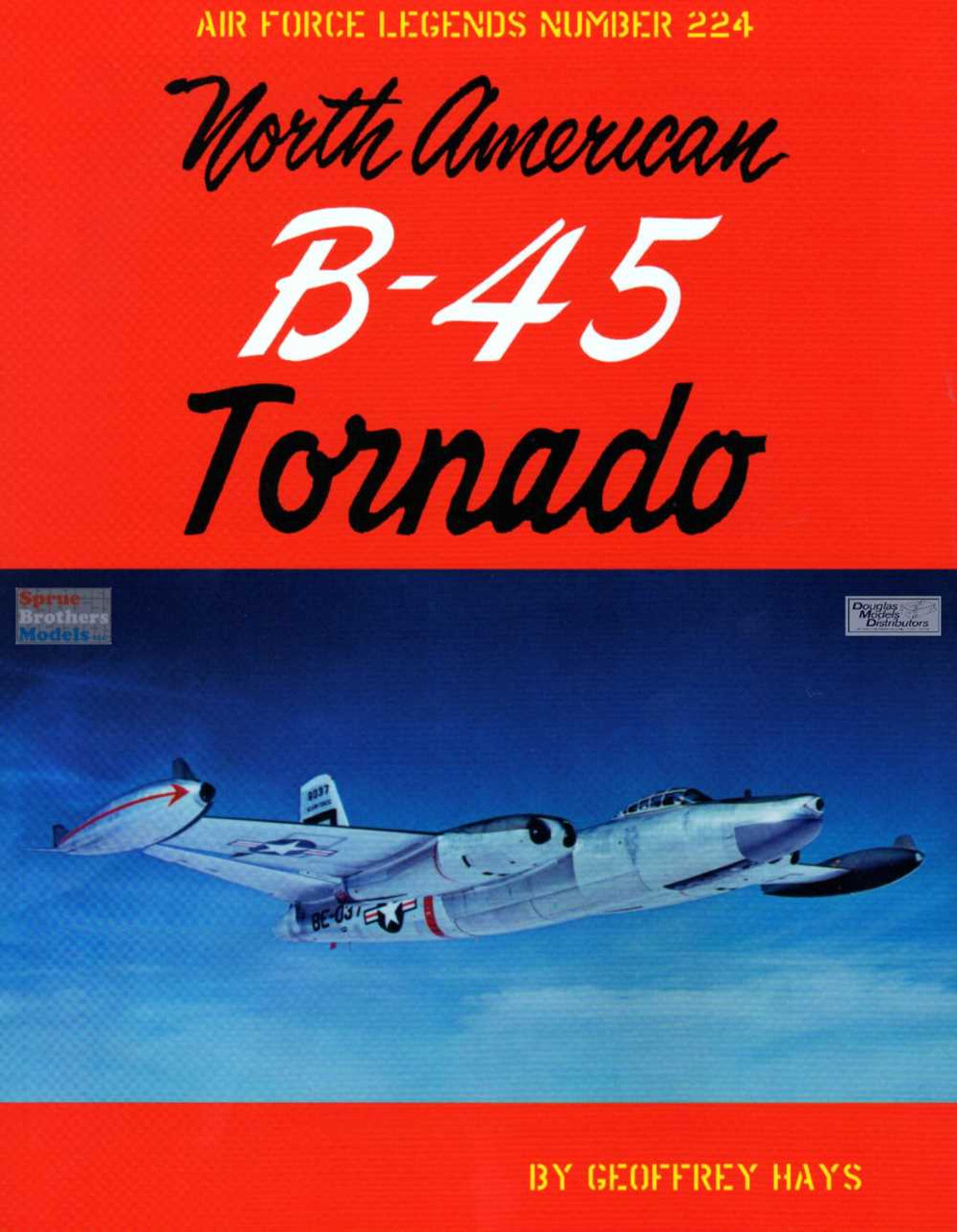 GIN224 Air Force Legends #224 - North American B-45 Tornado