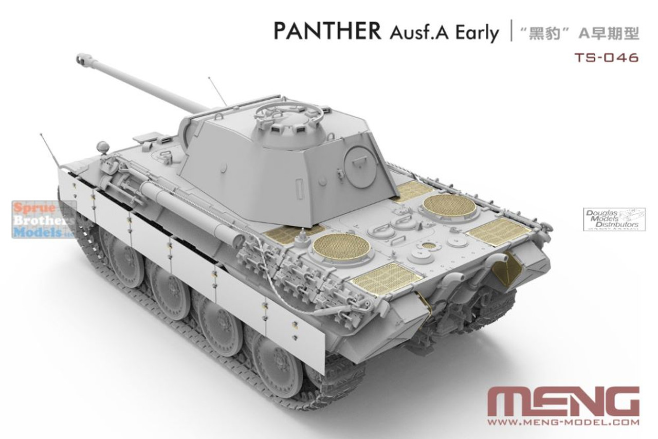 MNGTS046 1:35 Meng Sd.Kfz.171 Panther Ausf.A Early - Sprue